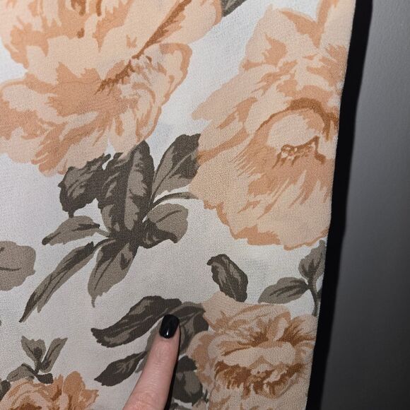 Reformation Dixie Floral Mini Dress in Cream Avery Print Small - Picture 8 of 13